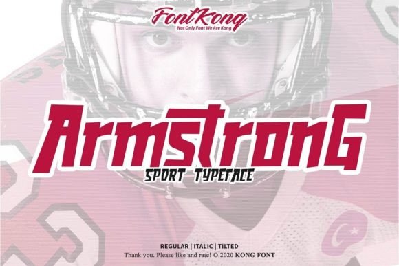 Armstrong: A Modern Handwritten Script Font