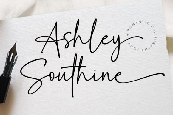 Ashley Southine: A Handwritten Font with Elegant Style
