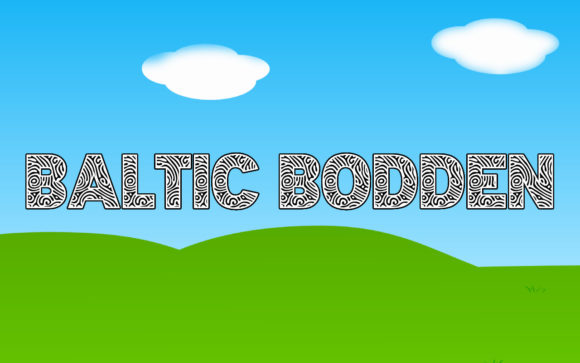 Baltic Bodden: A Creative Font for Modern Designs