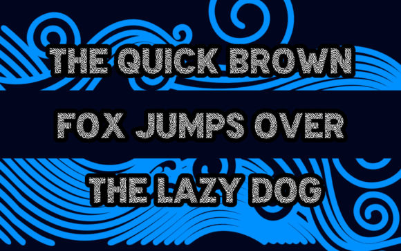 Baltic Wave: A Creative and Cool Decorative Font