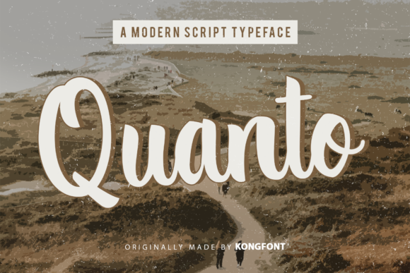 Discover Quanto: A Playful Handwritten Script Font for Creatives