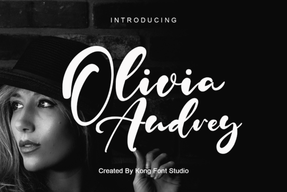 Discovering Olivia Audrey: A Playful Script Font for Modern Creators