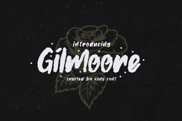 Gilmoore: A Playful Script Font for Creative Projects