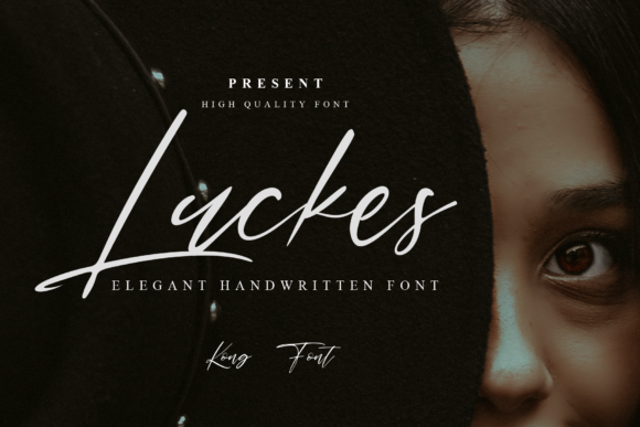 Luckes: A Modern Handwritten Script Font for Creative Projects