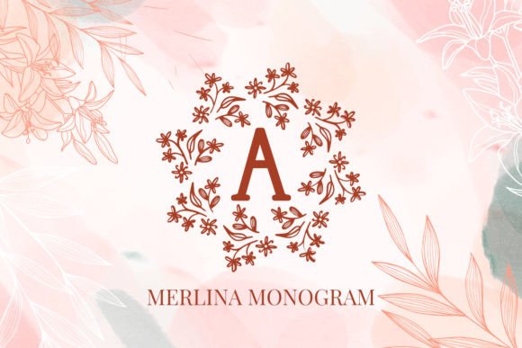 Merlina: A Floral Font for Elegant Designs