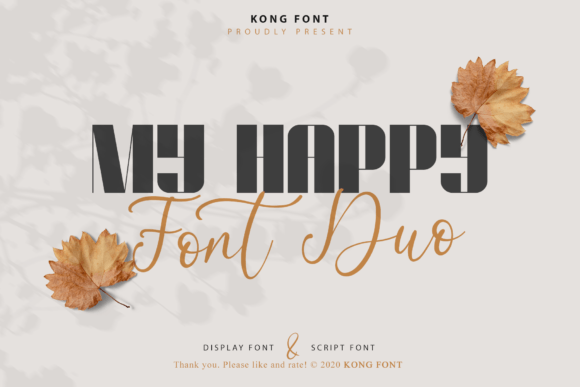 My Happy: A Playful Script Font for Modern Designers