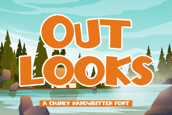 Outlooks: A Chunky, Joyful Display Typeface
