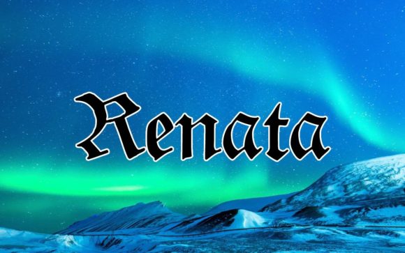 Renata: A Stunning Blackletter Font for Creative Ideas