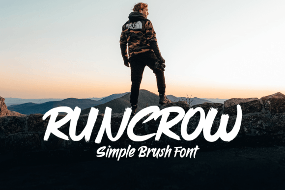 Runcrow: A Playful Handwritten Script for Creative Projects