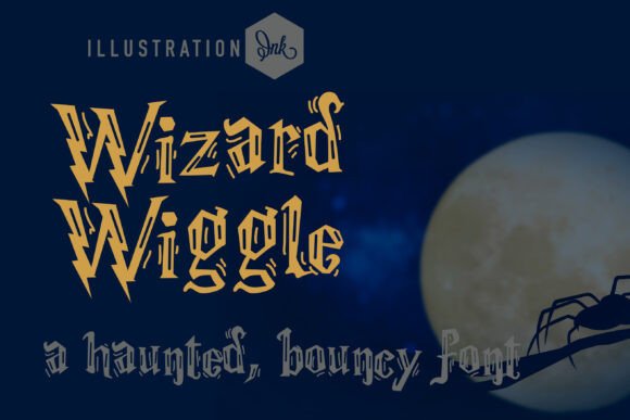 Wizard Wiggle: A Magical Display Font